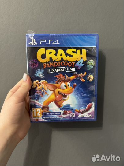 Игра Crash bandicoot 4 :It's about time ps4