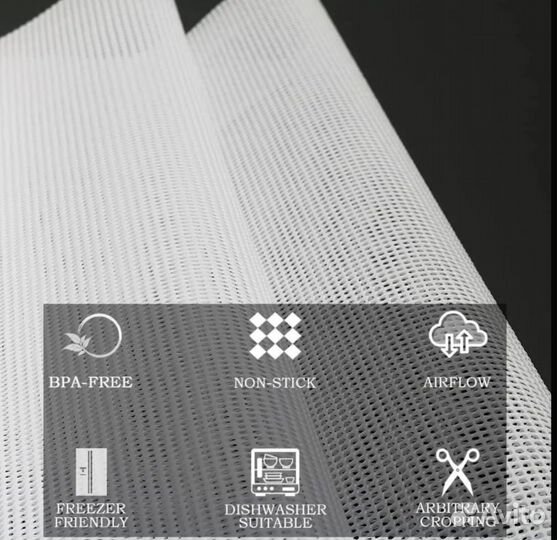 Силиконовый коврик 30*40 см, 10 шт. Новые