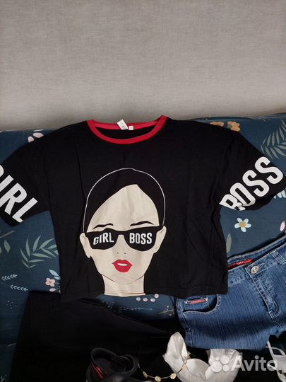 Вещи пакетом на девочку 9-11 лет