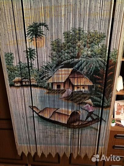 Бамбуковая шторка