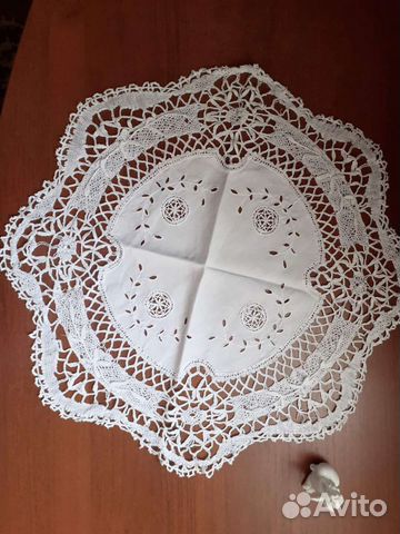 Скатерти винтаж, баттенбергское, ришелье