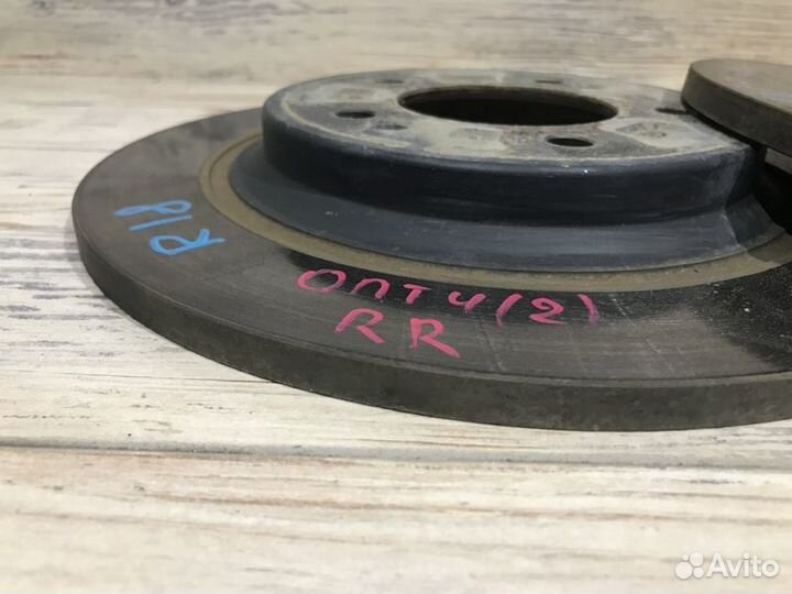 Диски тормозные задние для Kia Optima 4 JF GT