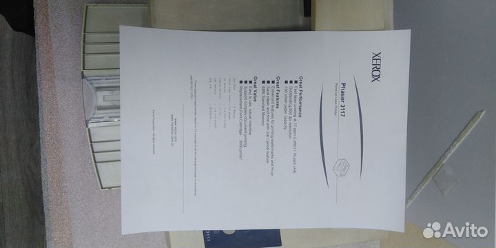 Принтер лазерный Xerox Phaser 3117