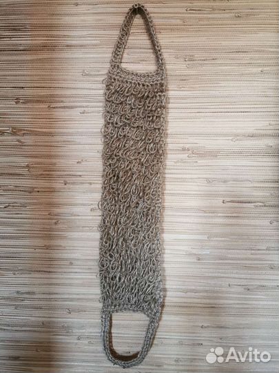 Мочалки из джута ручная работа