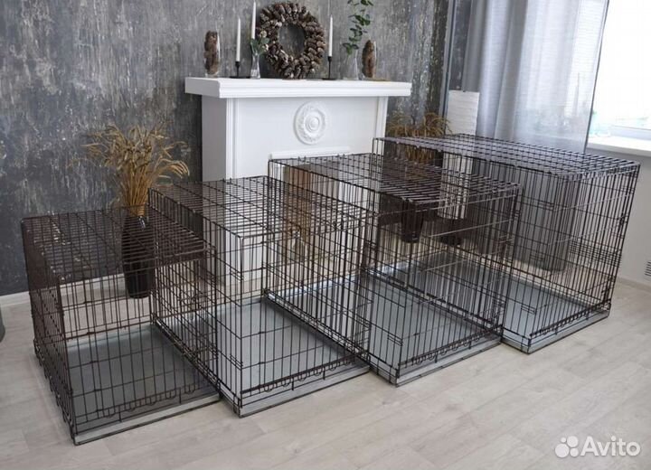 Клетка для собаки поддон металл