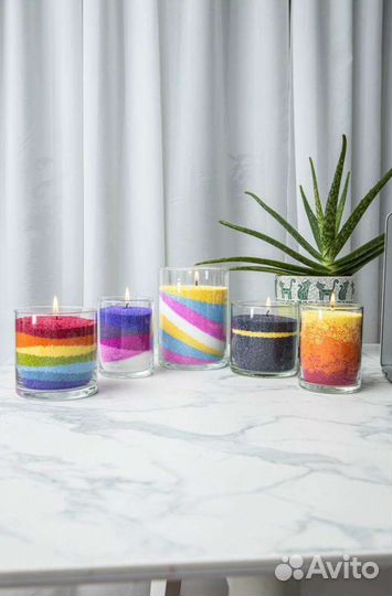 Насыпные свечи