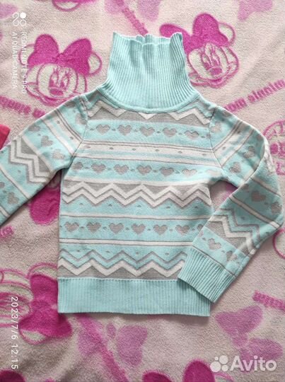 Одежда пакетом для девочки 3-4года