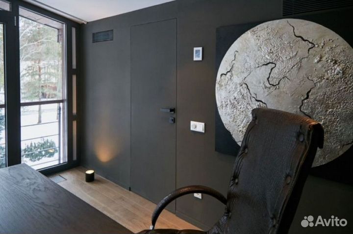 Скрытая дверь под отделку