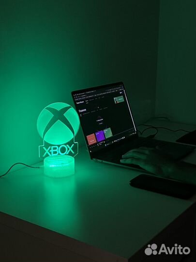 Лампа ночник xbox/ CS GO/ cyberpunk