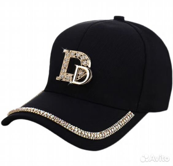 Кепка со стразами