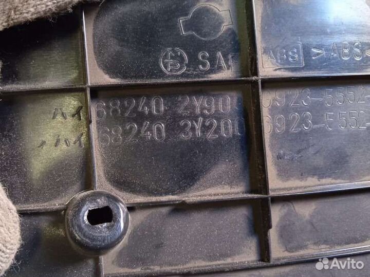 Накладка щитка приборов nissan maxima a33