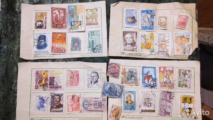 Марки Разные.Россия.СССР.Иностранные