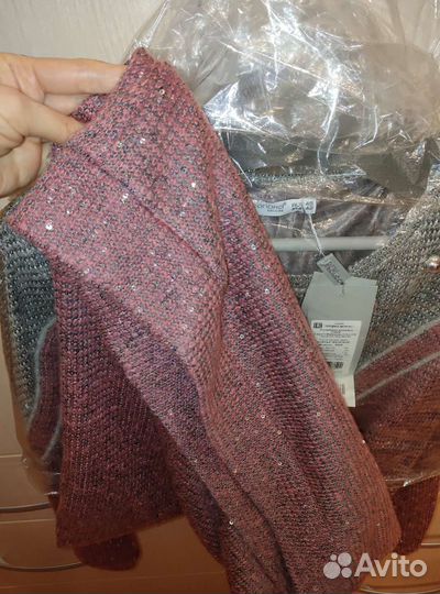 Платье новое,шерсть с пайетками, Condra Delux,48