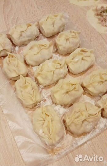 Манты и пельмени домашние