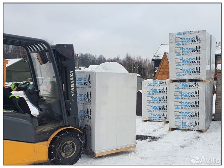 Газосиликатные блоки, газосиликат Bonolit