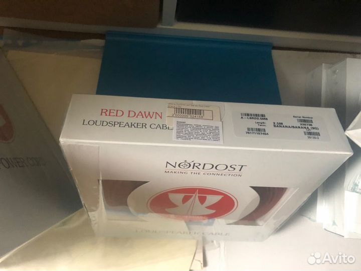 Nordost red dawn RCA, XLR, power Новые