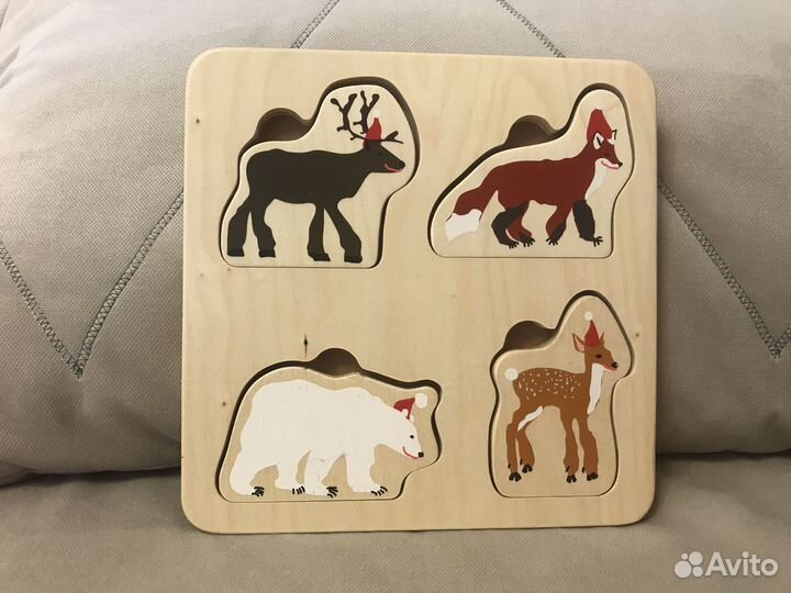 Игрушка развивашка деревянная икеа