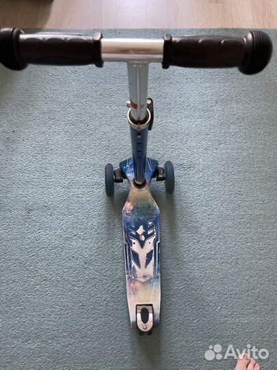 Детский самокат техколесный