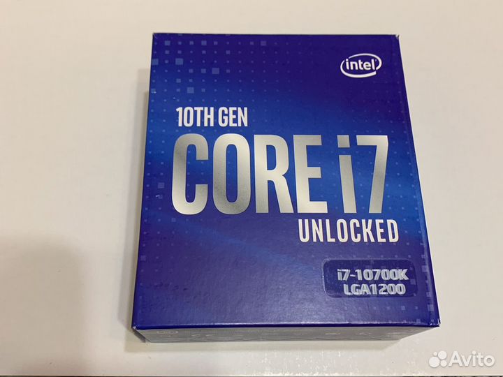Процессор intel core i7 10700k BOX