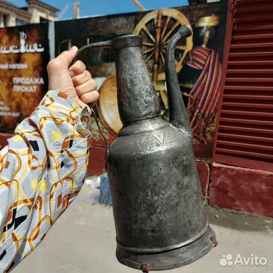 Медные старинные кувшины кумганы Дагестан