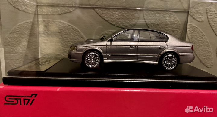 Модель Subaru S401 STi 1:43 gray 300pcs