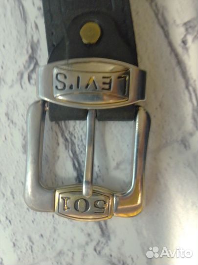 Мужской кожаный ремень