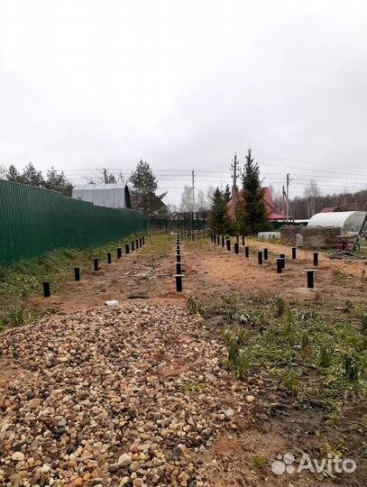 Винтовые сваи замена фундамента