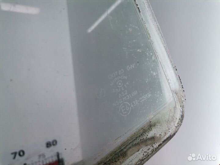 Стекло двери задней левой для Mazda Premacy