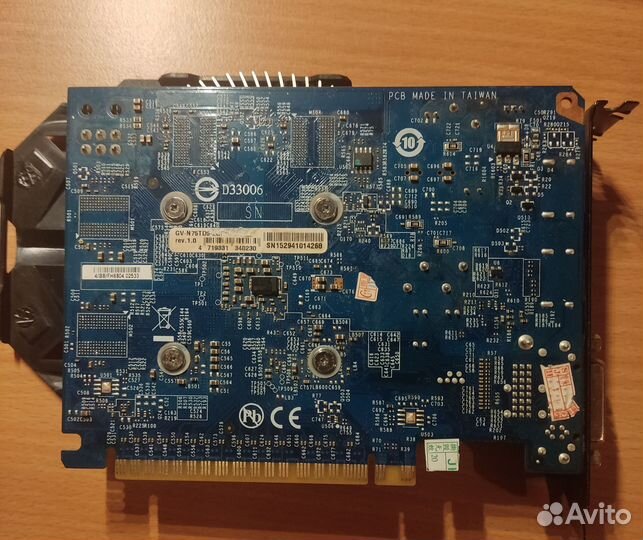 Видеокарта GTX 750 Ti 2GB