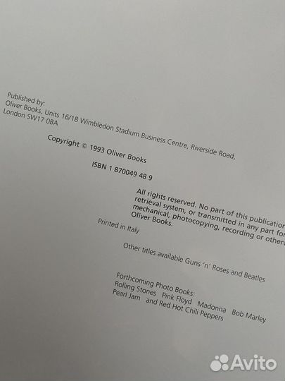 Queen tear out photo book