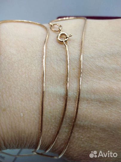 Золотая цепь 585 пробы р 47 см