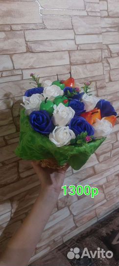 Букет из мыла