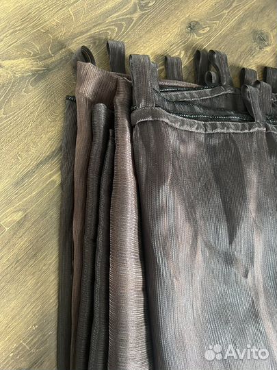 Красивые шторы на ушках. (венге )