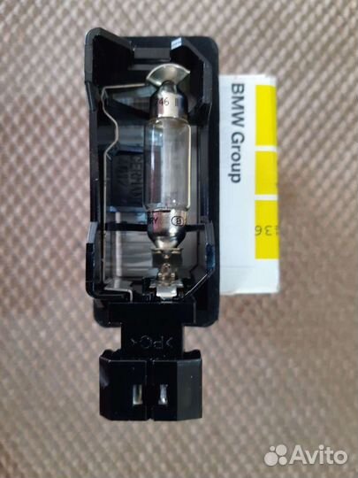 Плафон BMW заднего номерного знака