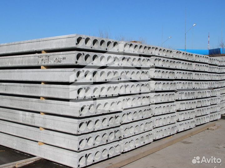 Плиты перекрытия пустотные пб 48-6-6 жби на заказ