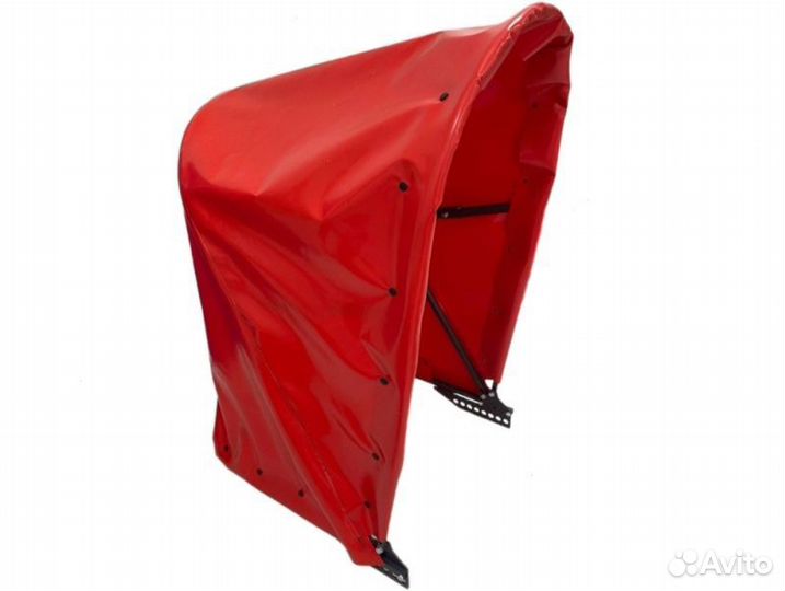 Защитный дождевик верхнего поста кму красный