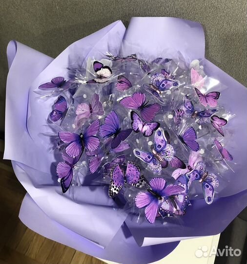 Букет из бабочек