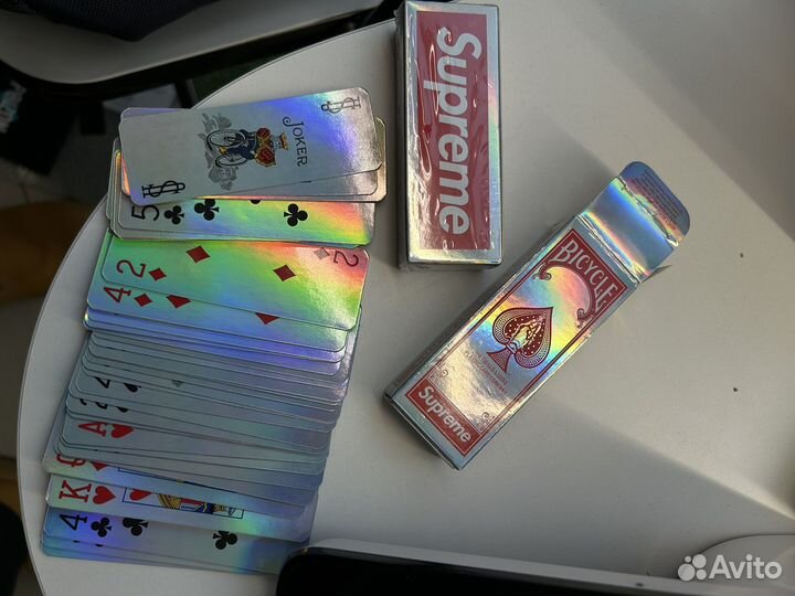 Игральные карты Supreme Bicycle оригинал новые