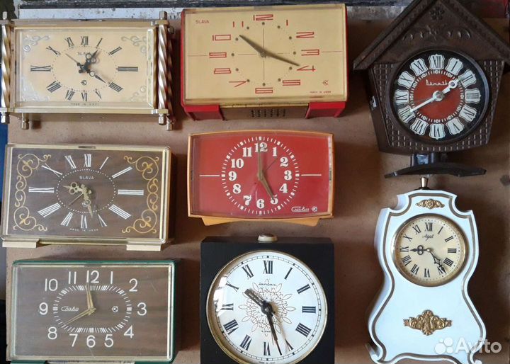 Будильники СССР