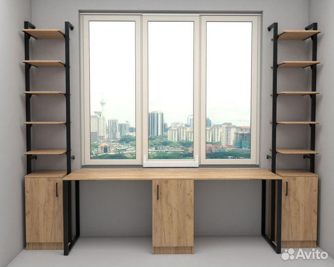 Рабочая зона у окна Амелия 15