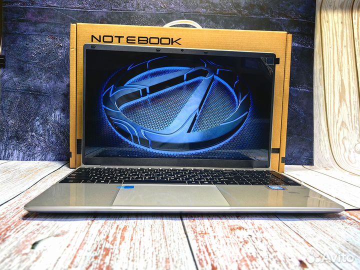 Новый ноутбук в коробке Intel Core офис + работа