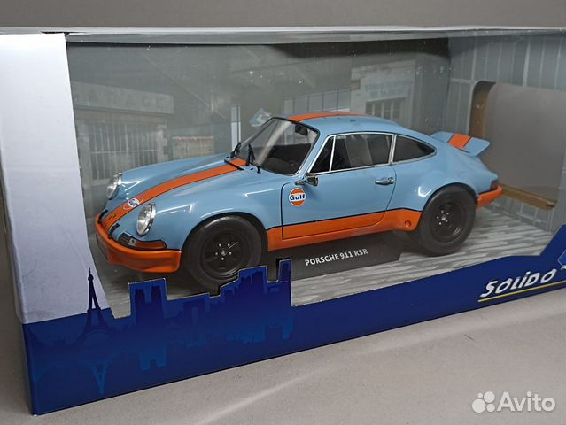Porsche 911 RSR Gulf Solido 1:18