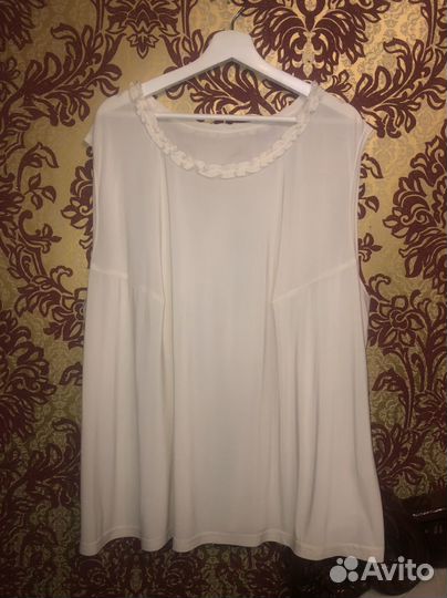 Топ и накидка большого размера