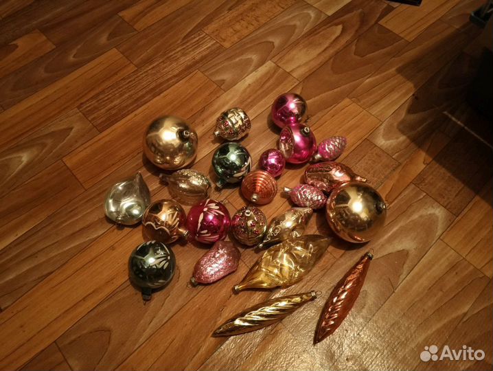 Елочные игрушки СССР 60-70-е