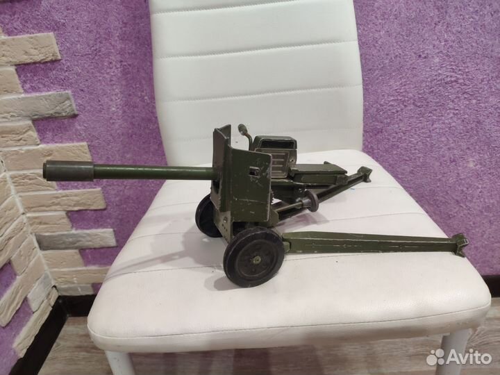 Игрушка пушка СССР