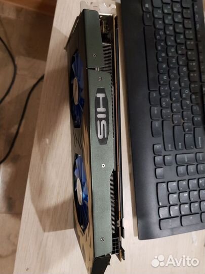Видеокарта HIS rx480 8gb