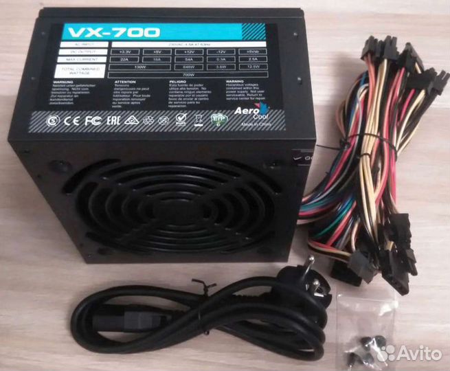 Блок питания AeroCool VX 700W