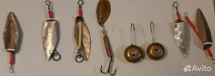 Блесны,зимние удочки,ножи и катушки