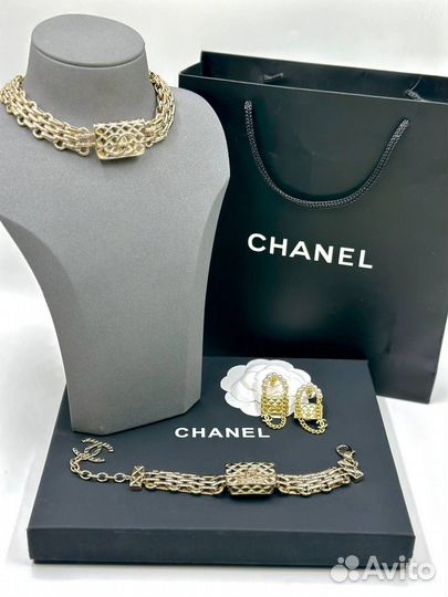 Серьги chanel