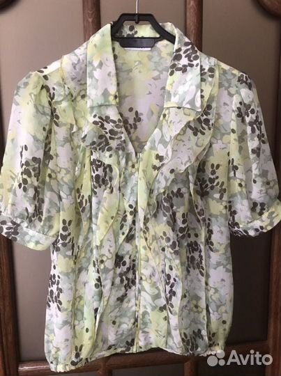 Дизайнерская блузка 46 размер